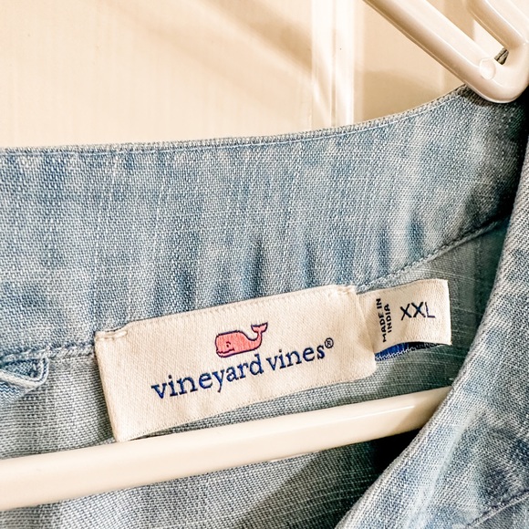 Vineyard Vines Light Blue Denim Dress - Picture 2 of 4